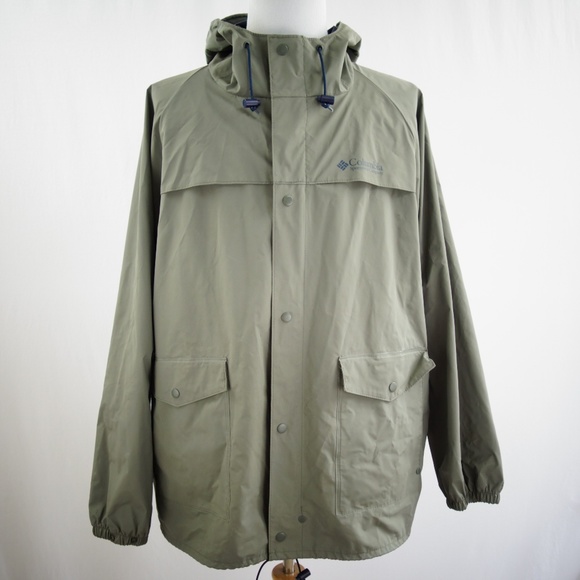 columbia pvc rain jacket